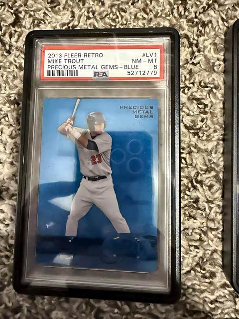 Mike Trout 2013 Fleer Retro - PSA 8
