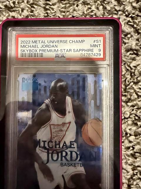Michael Jordan 2022 Metal Universe Champions - PSA 9