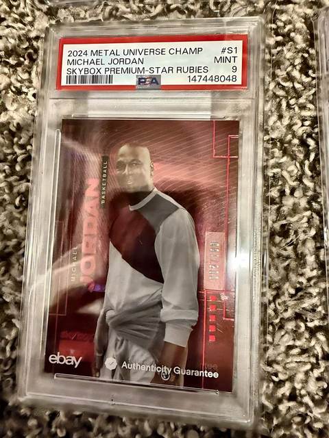 Michael Jordan 2024 Metal Universe Champions - PSA 9