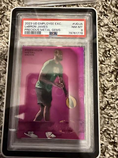LeBron James 2023 Upper Deck Employee Exclusive - PSA 8
