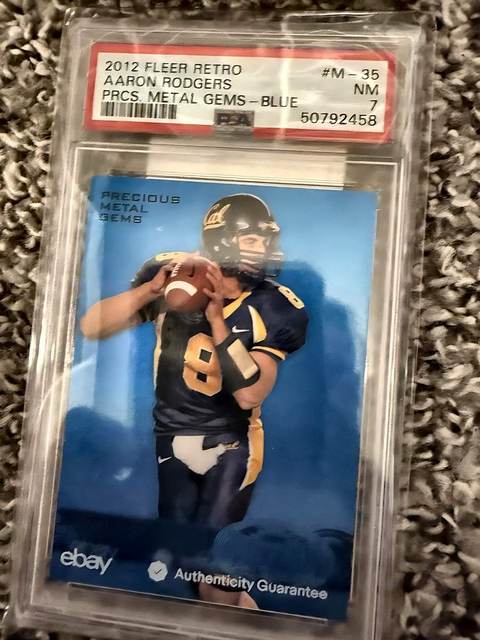 Aaron Rodgers 2012 Fleer Retro - PSA 7