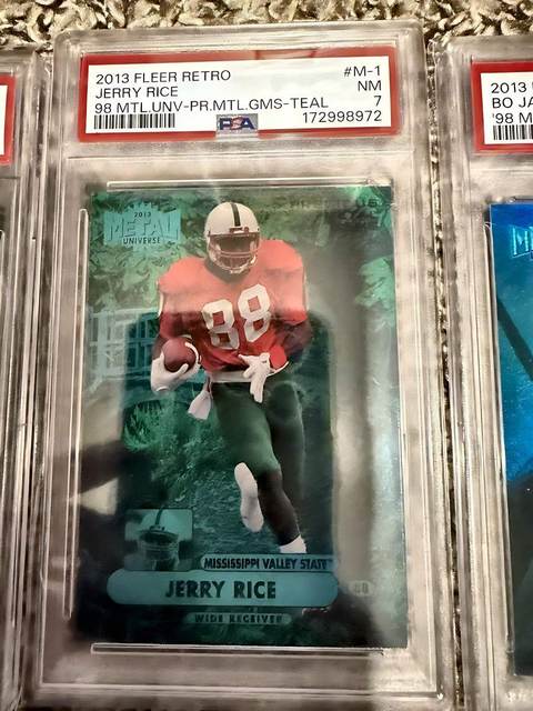 Jerry Rice 2013 Fleer Retro - PSA 7