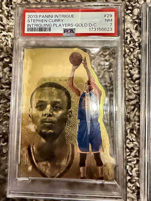 Stephen Curry 2013 Panini Intrigue - PSA 7
