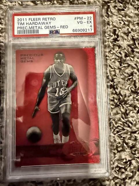 Tim Hardaway 2011 Fleer Retro - PSA 4