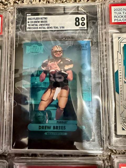 Drew Brees 2013 Fleer Retro - SGC 8